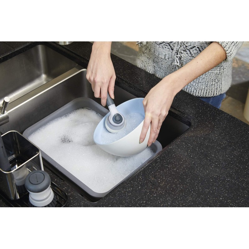 MasterClass MCSOAPDBRUSH Soap Dispensing Dish Brush - Brush with Handle