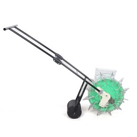 DYRABREST Manual Seeder Handheld Seeding Machine Peanut Corn Bean Planter Precision Garden Seed Planter Spreader for 3-15 mm of Seeds, Outdoor (Roller Seeding)