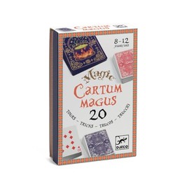 DJECO Magic Cartum Magus 20 Tricks Magic Card Game - Multicoloured Game for Children from 8 Years