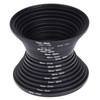 DASNTERED 18 Pieces Filter Ring Adapter Set, Camera Lens Filter