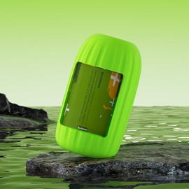 1pc, YocanGreen Whale Disposable Air Purifier, air filter, Remove Secondhand Odor, 4 Stage HEPA Activated Coconut Carbon Filter To Eliminate Smell, Suitable for Home and Car (Green)