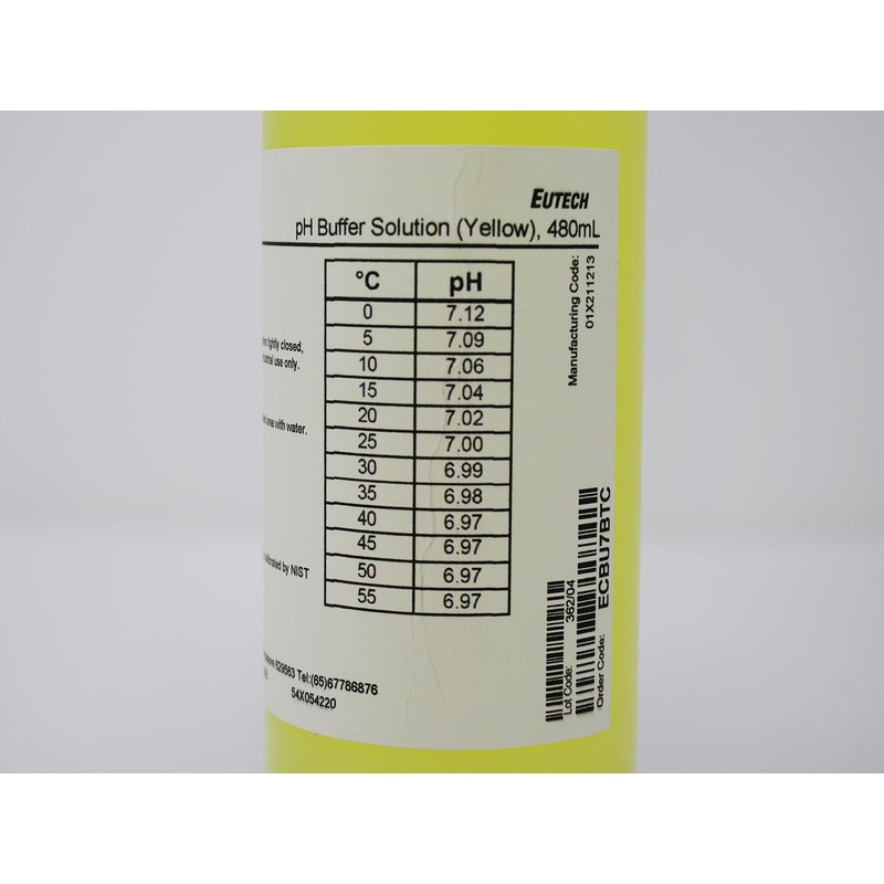 Eutech pH 7.00 Buffer Solution - 480ml