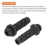 sourcing map 30pcs 3mm Strain Relief Cord Connector Cable Bushing