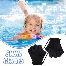 Swimming Gloves | Aqua Fit Training Swim Gloves | Anti-Slip Aquatic Exercise Device Equipment for Swimming Pool Aquarium Diving Fitness Sports Hands