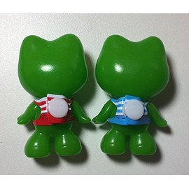 korugenko-wa Clone Card & Dog's Clothing & Name Ver. polychloroethene All 2 Species Set 6 cm