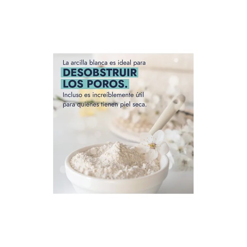Arcilla Blanca Cosmética Caolin Mascarillas Facial 500g