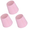 3PCS E14 Lampshade Fabric Ceiling Lamp Shade Exquisite Pink Wall