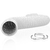 Hon&Guan 3 Inch Dryer Vent Hose 16 FT, Flexible PVC