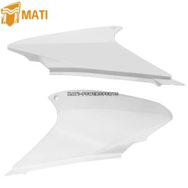 M MATI Left Right Side Cover Number Plate For Honda CRF150F 2003-2014 CRF230F 2003-2014