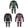 Kids Motorcycle Jacket Dirt Bike Gear,Motocross Spine Chest Protector Armor