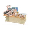 Calico Critters Kitchen Island - Toy Dollhouse Furniture and Accesories