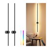 39.4 Inch Battery Operated Wall Sconces Set of Two, 12000mAh