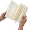 A5 Notebook Dotted Journal with Faux Leather Hardback Cover and