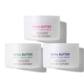 Jeongpum Sale Cheo Nature Republic Shea Butter Steam Cream (Ultra / Moist / Fresh) 100ml
