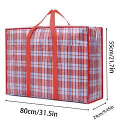 Eabdice Pack of 2 Plastic Bag Storage, Cloth Storage Bags, Storage Bag, Suitable for Transport, Storage and Storage