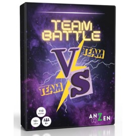Teambattle - The Party Game Team vs. Team | Card Game with 5 Categories | 10+ Years | 4+ Players | Game Evening with Friends | Board Games for Adults and Children | Funny Challenges