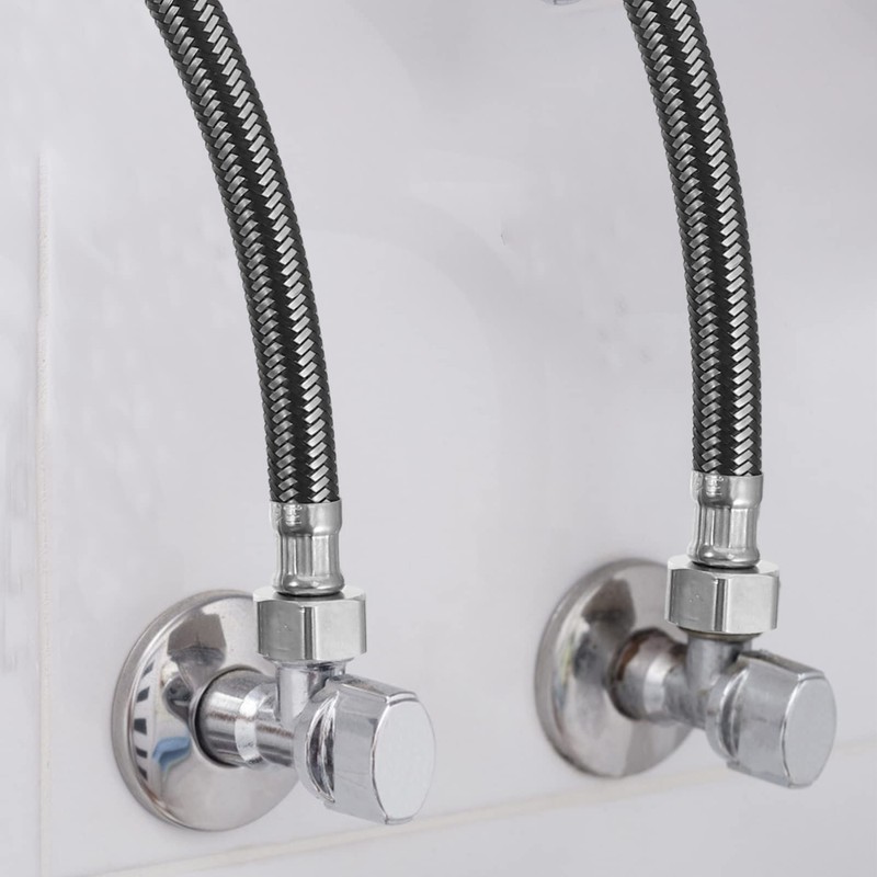 WINOMO Flexible Pipe Water Supply Flexible Hose 2 Piece 68.7