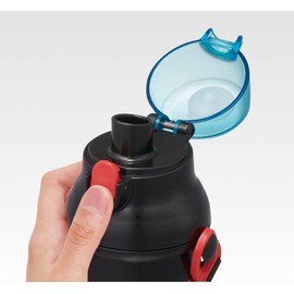 Skater PSB5SANAG-A Tomica 23 Water Bottle, 16.2 fl oz (480 ml), For Kids, Boys, Antibacterial, Plastic, Made in Japan