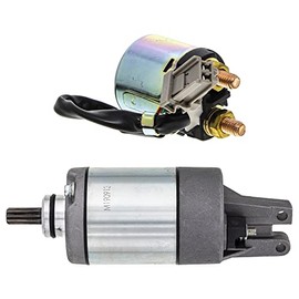NICHE Starter Motor Solenoid Kit For Honda Big Red 700 MUV700 06311-HL1-305 35850-HL1-A01 ATV