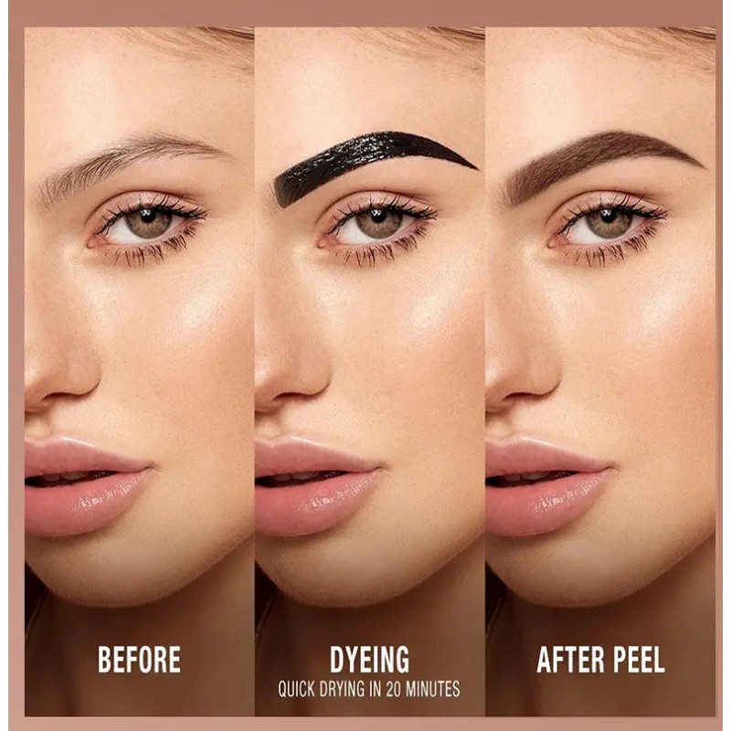 Gel Y Tinte Para Cejas Resistente Al Agua - No