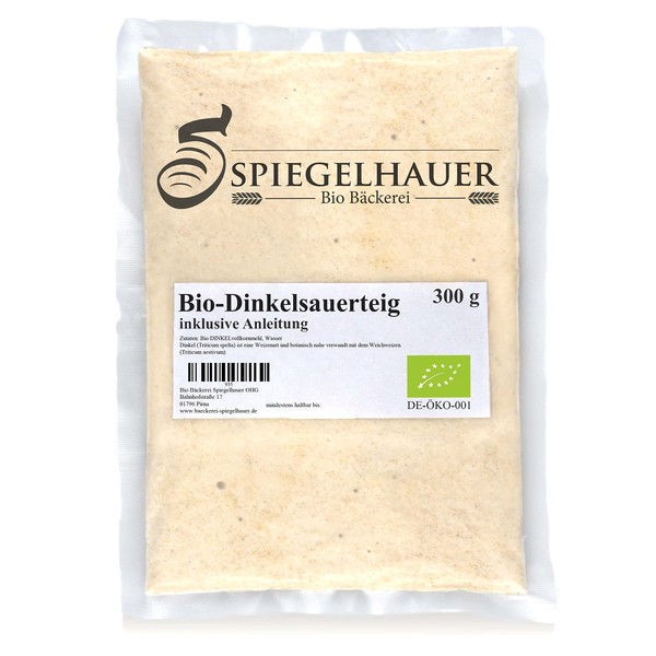 Bäckerei Spiegelhauer Organic Sourdough (Spelt Sour) 100% Organic Spelt Flour