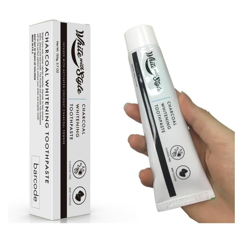 White With Style Charcoal Toothpaste