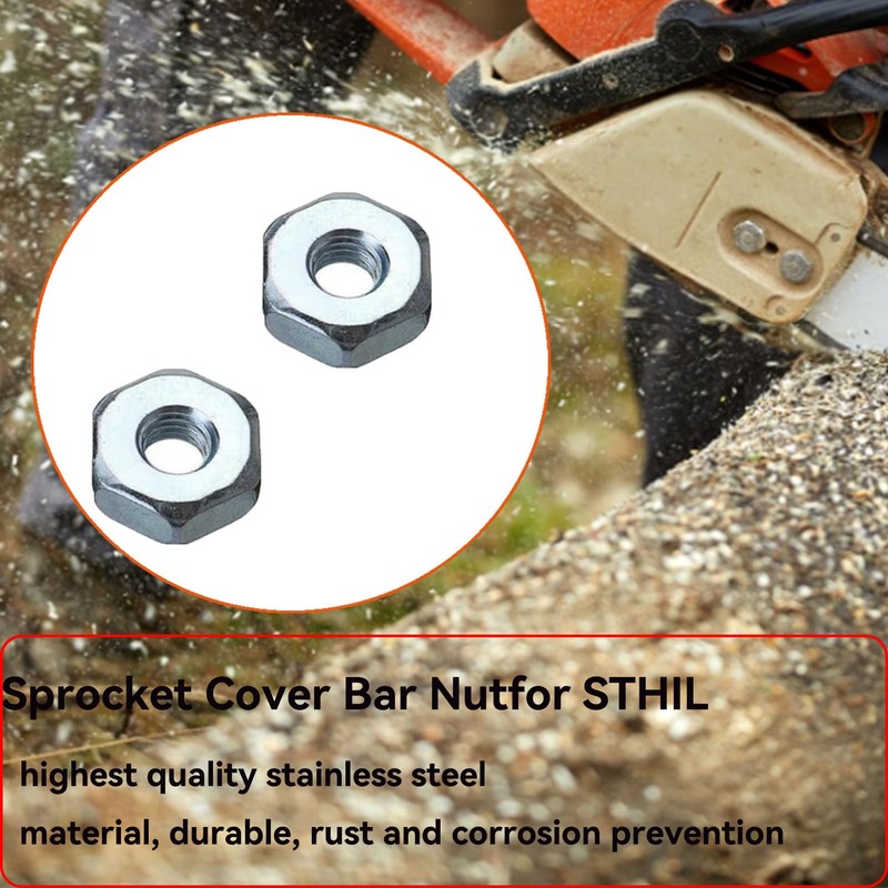Qiukouli MS170 MS180 Sprocket Cover Bar Nut Replace stihl Chainsaw