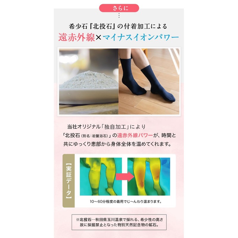 Bedrock Bathing Socks (Thick), Unisex, Heat Retention, 2600, Black