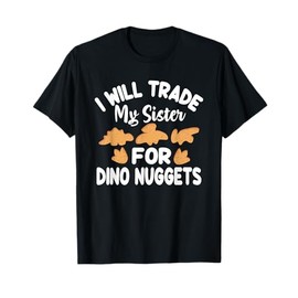 Dinosaur Chicken Nugget Plush Dino Chicken Nugget Lover T-Shirt