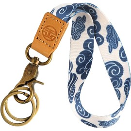 Lindo cordón de muñeca para llaves, llavero, portafolios, soporte de identificación, teléfono celular, cordón de pulsera, llavero