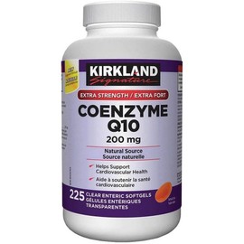 (Large Capacity) Kirkland Canada CoQ10 200mg 225 tablets - KIRKLAND COENZYME Q10 200mg 225 SOFTGELS, 3 pcs / (대용량) 커클랜드 캐나다 코큐텐 200mg 225정 - KIRKLAND COENZYME Q10 200mg 225 SOFTGELS, 3개