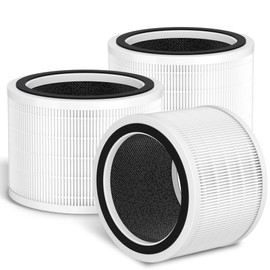 Ouheal Core 200S Replacement Filter Compatible with LEVOIT Core 200S-P Air Purifier, 3-in-1 Filter, Replace Part #Core 200S-RF,Pack of 3