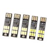 5PCS USB Night Light Stepless Dimming Touch Sensor Switch Mini