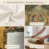 Medieval Tapestry Wall Hanging Renaissance Court Scene Wall Art