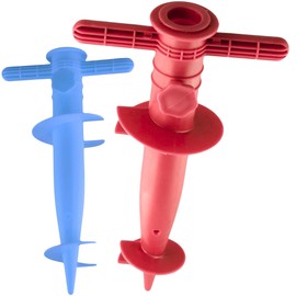 X2 Umbrella Stand Beach Parasol Base Base Parasol Sturdy Lightweight Durable Parasol Holder Beach Ideal Beach Accessory