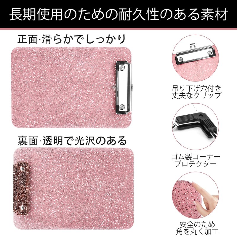 SFLHHDM Clipboard Folder A5 Thin File Board Wall Mount A5