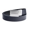 EMPORIO ARMANI Y4S563 Y737E 88017 Men's Belt, Width 1.2 inches