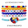 Autism Awareness Bracelets Set Puzzle Piece Charm Proud Love Heart