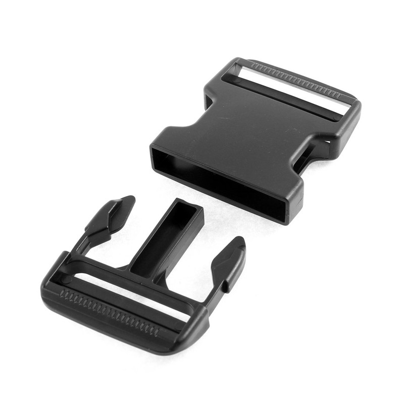 sourcing map Plastic Clasp Side Release Buckle 2 Inches Webbing