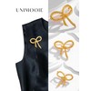 Unimooie Ribbon Knot Brooch for Women Bow Brooch Chinese Knot