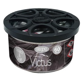 Flava Flava Couture Car Air Freshener Tin - Victus (Pack of 1) - Strong, Odour Eliminating Designer Perfume Inspired Car Accessories ?C Premium Scented Air Freshener for Men or Women - Lasts 60 Days
