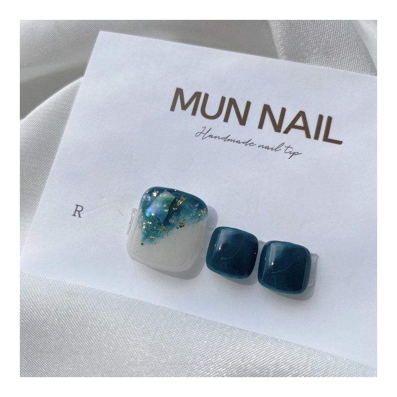 MunNail mother-of-pearl pedi tip - No. 5 / MunNail 자개