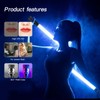 15W RGB Handheld Photography Lamp Dual-side Luminescence Stick Light Portable