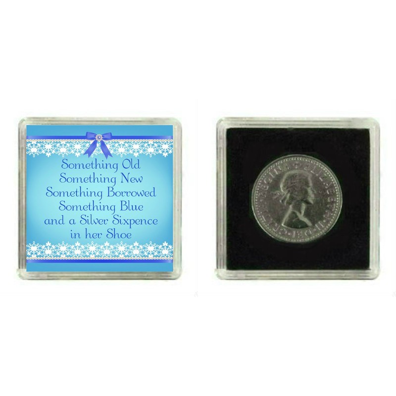 Lucky Sixpence for the Bride to be. A Traditional Keepsake