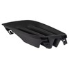 TRQ Front Right Fog Light Hole Cover Black Passenger Side