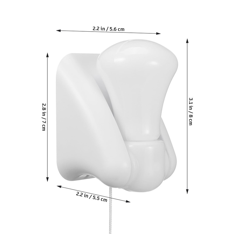 OSALADI Portable Led Bulb Wall Mount Light Battery Operated Self