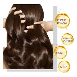 Karvannall Professional Vitamin E Collagen Anti-Hair loss Shampoo 16.9 Fl Oz. Damage Repair and Hair Growth Shampoo for All Hair Types, Sulfate Free 500 ml