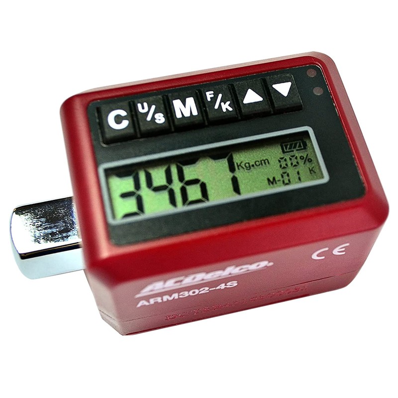 ACDelco Tools ARM302-4S 1/2 Inch Digital Torque Wrench with Buzzer