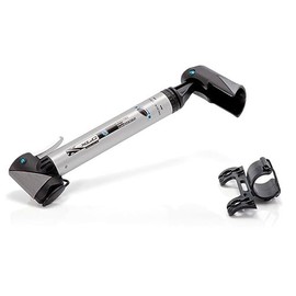 XLC Unisex - Adult Telescopic Mini Pump Beta PU-T02, Black, Silver, One Size