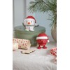 Hoptimist Soft Santa Snowman 8.2 x 6.2 x 6.9 cm